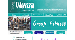 Desktop Screenshot of fitnessvenue.com.au